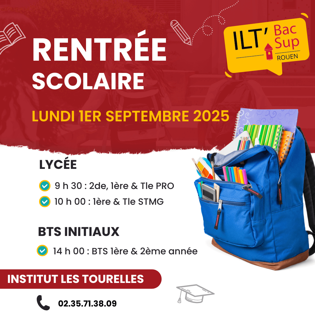 Rentrée scolaire 2025 Institut Les Tourelles